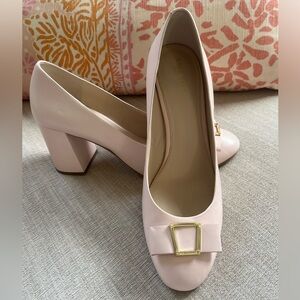 Cole Haan Light Pink Emory Bow Pumps. Women's Size: 10.5.